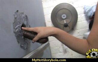 Fetish gloryhole creampie 6