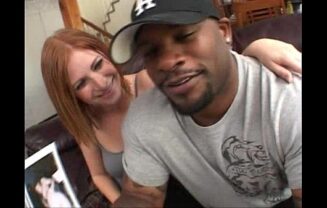 Interracial redhead