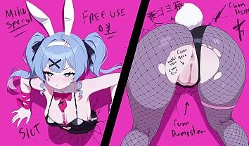 Hatsune Miku Big Ass Free Use Hentai